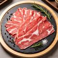 Frozen Raw Marbled Beef Slices